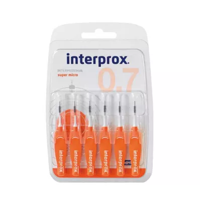 INTERPROX super micro orange mellanrumsblis, 6 st