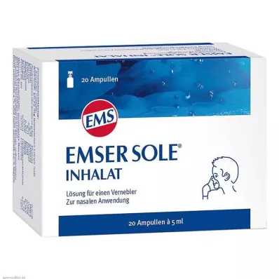 EMSER SOLE® Inhalat inhalationsampuller, 20 st