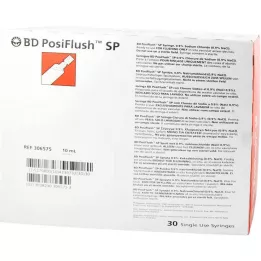 BD POSIFLUSH SP Förfyllda sprutor för spolningssystem, 30X10 ml