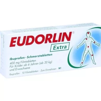 EUDORLIN extra smärtstillande Ibuprofen, 10 st