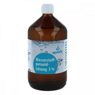 WASSERSTOFFPEROXID 3% DAB 10 Lösning, 1000 g WASSERSTOFFPEROXID 3% DAB 10 Lösning, 1000 g