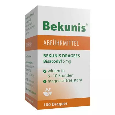 BEKUNIS Bisacodyl 5 mg enterotabletter, 100 st