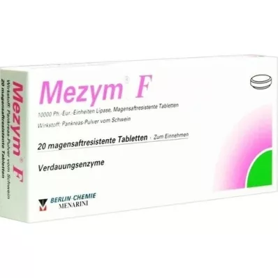 MEZYM F enterotabletter, 20 st