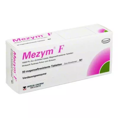 MEZYM F enterotabletter, 50 st
