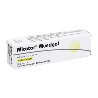 Micotar mungelé, 20 g