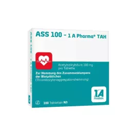ASS 100-1A Pharma TAH Tabletter, 100 st