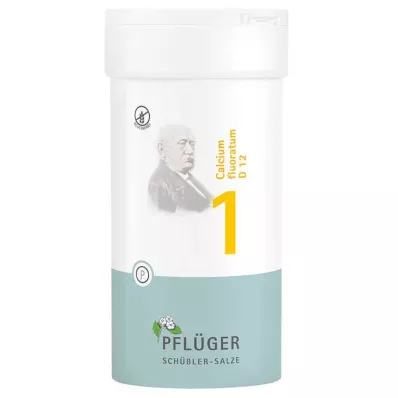 BIOCHEMIE Ploughmans gips 1 Calcium fluoratum D 12 tbl, 400 st
