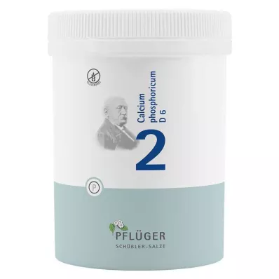 Biochemistry Pflueger 2 Calcium phosphoricum D 6 tabletter, 1000 st Biochemistry Pflueger 2 Calcium phosphoricum D 6 tabletter, 1000 st