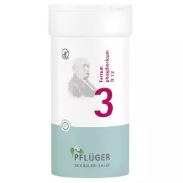 BIOCHEMIE Ploughmans gips 3 Ferrum phosphoricum D 12 tbl, 400 st