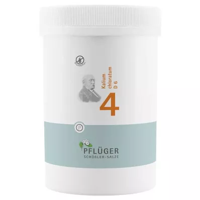 Biochemistry Pflueger 4 Potassium chloratum D 6 tabletter, 4000 st Biochemistry Pflueger 4 Potassium chloratum D 6 tabletter, 4000 st