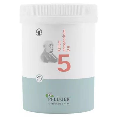 Biochemistry Pflueger 5 Kalium phosphoricum D 6 tabletter, 1000 st Biochemistry Pflueger 5 Kalium phosphoricum D 6 tabletter, 1000 st