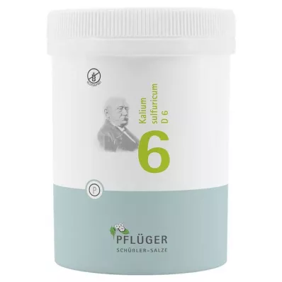 Biochemistry Pflueger 6 Kalium sulfuricum D 6 tabletter, 1000 st