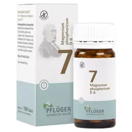 BIOCHEMIE Plogmans gips 7 Magnesiumfosforicum D 6 Tab, 100 st