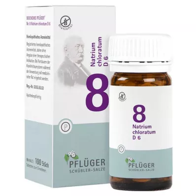 BIOCHEMIE Ploughmans Plaster 8 Natrium chloratum D 6 tbl, 100 st