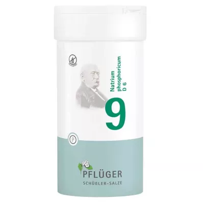 Biochemistry Pflueger 9 Natrum phosphoricum D 6 tabletter, 400 st Biochemistry Pflueger 9 Natrum phosphoricum D 6 tabletter, 400 st
