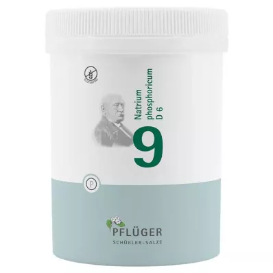 Biochemistry Pflueger 9 Natrum phosphoricum D 6 tabletter, 1000 st