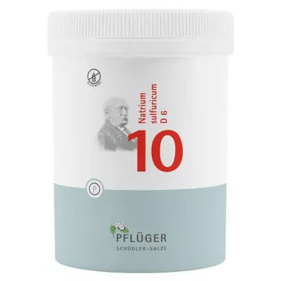 BIOCHEMIE Ploughmans gips 10 Natrium sulfuricum D 6 tbl, 1000 st