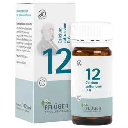 BIOCHEMIE Ploughmans gips 12 Calcium sulfuricum D 6 tbl, 100 st