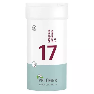 BIOCHEMIE Ploughmans gips 17 Manganum sulphuricum D 6 tbl, 400 st