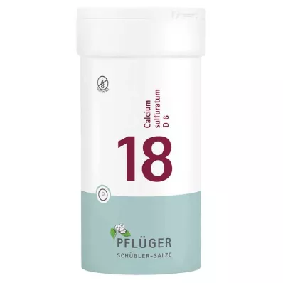 BIOCHEMIE Ploughmans gips 18 Calcium sulphuratum D 6 tbl, 400 st