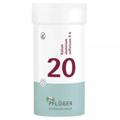 Biochemistry Pflueger 20 Kaliumaluminiumsulfuricum D 6 tabletter, 400 st Biochemistry Pflueger 20 Kaliumaluminiumsulfuricum D 6 tabletter, 400 st