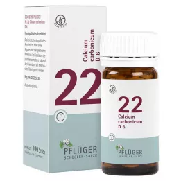 BIOCHEMIE Ploughmans gips 22 Kalciumkarbonicum D 6 tbl, 100 st