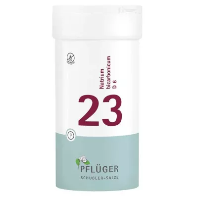 Biochemistry Pflueger 23 Natrum bicarbonicum D 6 tabletter, 400 st Biochemistry Pflueger 23 Natrum bicarbonicum D 6 tabletter, 400 st