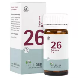 BIOCHEMIE Pflüger 26 Selen D 6 tabletter, 100 st