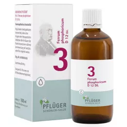 BIOCHEMIE Ploughmans gips 3 Ferrum phosphoricum D 12 Tro., 100 ml