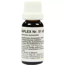 REGENAPLEX Nr.51 dN droppar, 15 ml