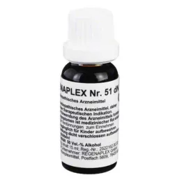 REGENAPLEX Nr.51 dN droppar, 15 ml