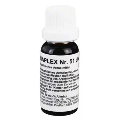 REGENAPLEX Nr.51 dN droppar, 15 ml