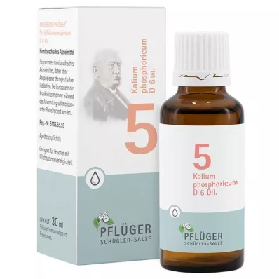 [ploughmans gips 5 Kalium phosphoricum D 6 dropp, 30 ml