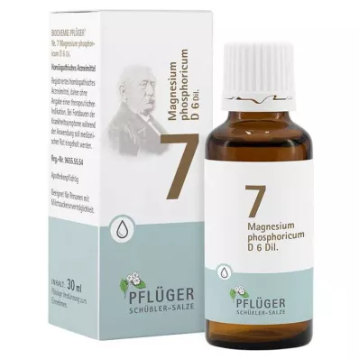 BIOCHEMIE Ploughmans gips 7 Magnesiumfosforicum D 6 Tro, 30 ml