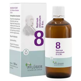 BIOCHEMIE Ploughmans gips 8 Natrium chloratum D 6 droppar, 100 ml