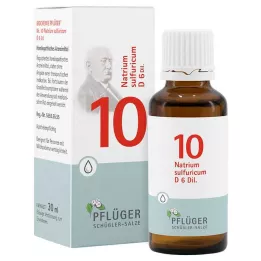 BIOCHEMIE Ploughmans gips 10 Natrium sulfuricum D 6 dropp, 30 ml