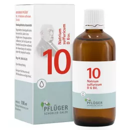 BIOCHEMIE Ploughmans gips 10 Natrium sulfuricum D 6 dropp, 100 ml