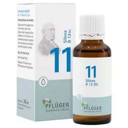 BIOCHEMIE Ploughmans 11 Silicea D 12 droppar, 30 ml