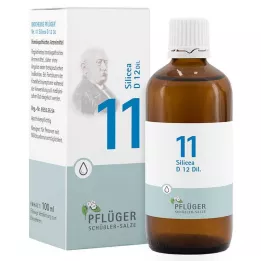 BIOCHEMIE Ploughmans 11 Silicea D 12 droppar, 100 ml