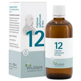 BIOCHEMIE Ploughmans Remedy 12 Calcium sulphuricum D 6 Dropp, 100 ml