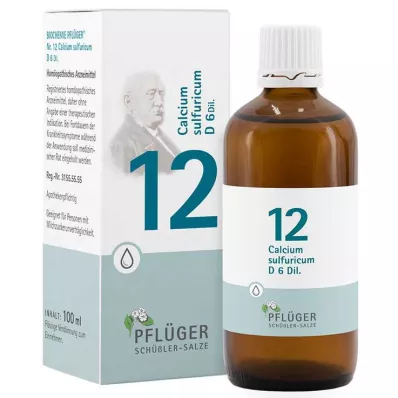 BIOCHEMIE Ploughmans Remedy 12 Calcium sulphuricum D 6 Dropp, 100 ml