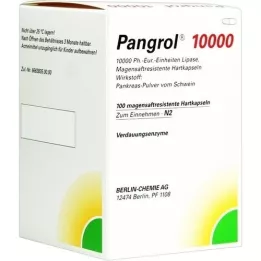 PANGROL 10 000 hårda kapsyler med enteric-coated pell, 100 st