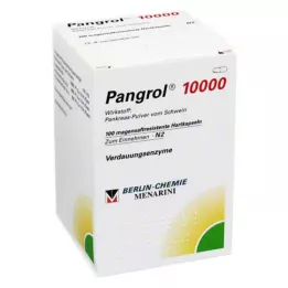 PANGROL 10 000 hårda kapsyler med enteric-coated pell, 100 st