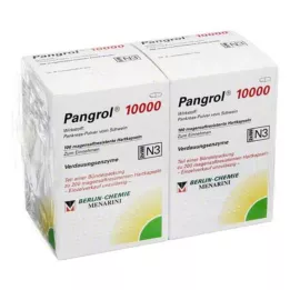 PANGROL 10.000 hårda kapsyler med enteric-coated pell, 200 st