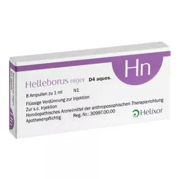 HELLEBORUS NIGER D 4 aquos.ampuller, 8 st