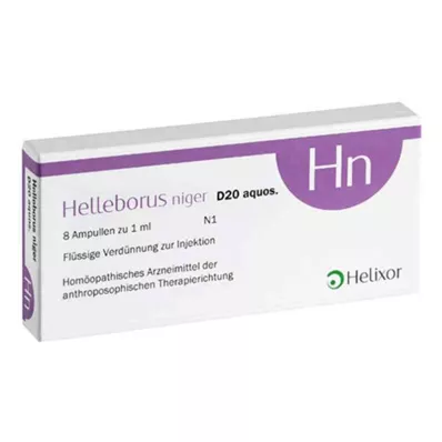 HELLEBORUS NIGER D 20 aquos.ampuller, 8 st