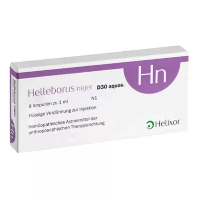 HELLEBORUS NIGER D 30 aquos.ampuller, 8 st