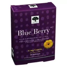 BLUE BERRY Tabletter, 60 st