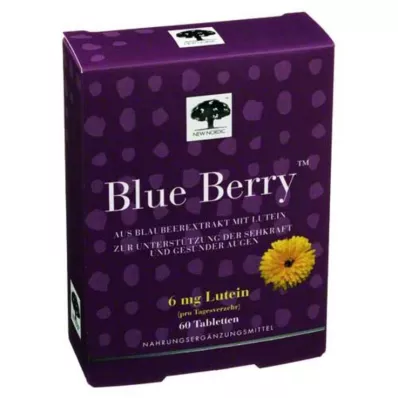 BLUE BERRY Tabletter, 60 st