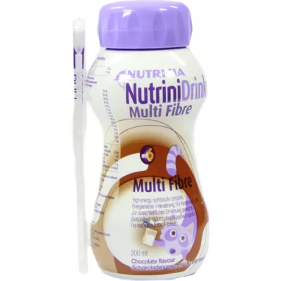 NUTRINIDRINK MultiFibre chokladsmak, 200 ml